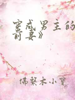 穿成男主的炮灰前妻》