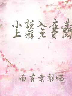 小说入夜,对她上瘾免费阅读