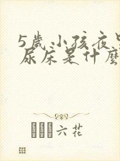 5岁小孩夜里总尿床是什么原因