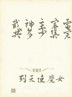 武神主宰电视剧共多少集完结