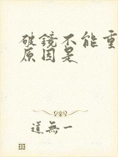 破镜不能重圆的原因是