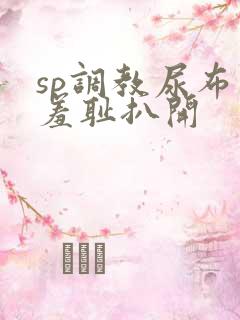 sp调教尿布式羞耻扒开