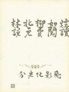林北柳如烟的小说免费阅读