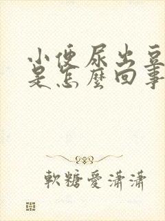 小便尿出豆腐渣是怎么回事