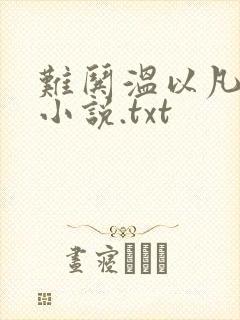 难哄温以凡桑延小说.txt