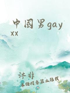 中国男gay xx