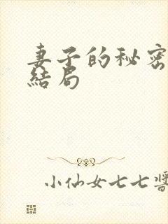 妻子的秘密黄蓉结局