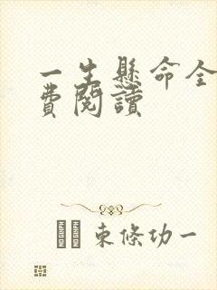 一生悬命全文免费阅读