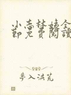 小志林姨全部章节免费阅读