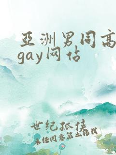 亚洲男同高颜值gay网站