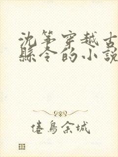 沈筝穿越古代当县令的小说