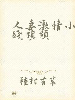 人妻激情小说在线视频