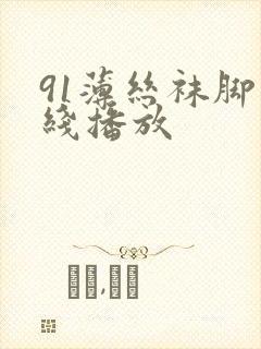 91薄丝袜脚在线播放