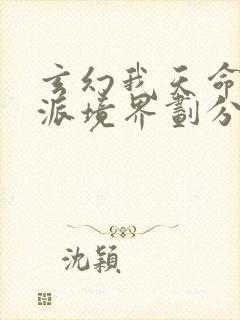 玄幻我天命大反派境界划分