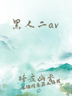 黑人二av