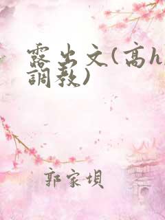 露出文(高h,调教)