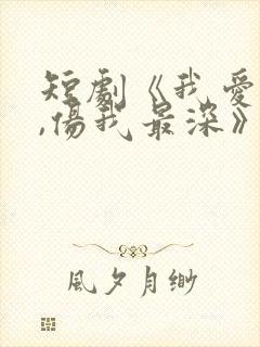 短剧《我爱的人,伤我最深》第30集