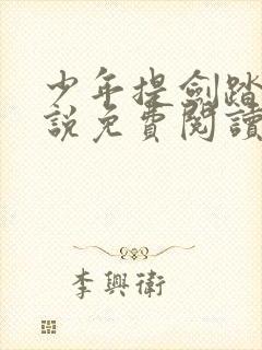 少年提剑踏苍小说免费阅读无弹窗