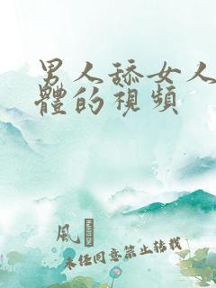 男人舔女人的下体的视频