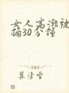 女人高潮被男人捅30分钟