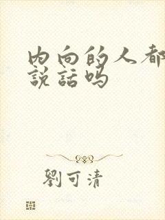 内向的人都不爱说话吗