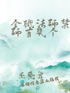 全职法师禁咒法师有几个