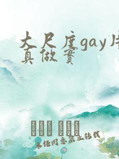 大尺度gay片真做实