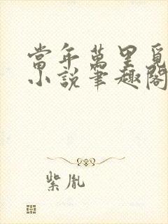 当年万里觅封侯小说笔趣阁