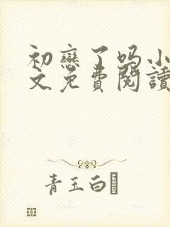 初恋了吗小说全文免费阅读无弹窗