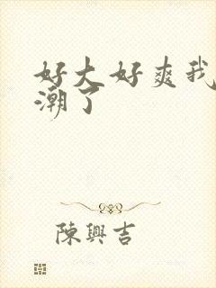 好大好爽我要高潮了