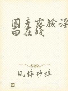 国产露脸淫语对白在线