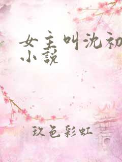 女主叫沈初云的小说