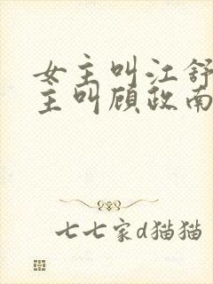 女主叫江舒棠男主叫顾政南的小说