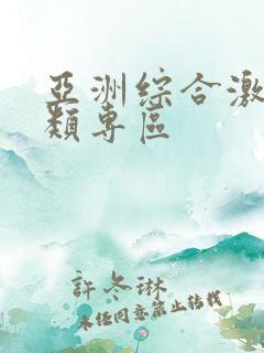 亚洲综合激情另类专区