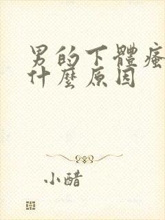 男的下体瘙痒是什么原因