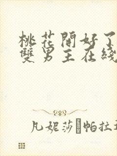 桃花开好了韩剧双男主在线观看全集免费