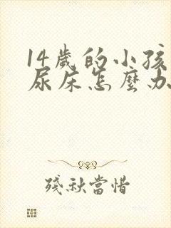 14岁的小孩还尿床怎么办呢