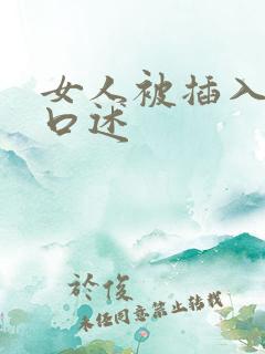 女人被插入感觉口述