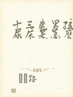 十三岁男孩总是尿床是怎么回事