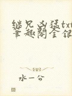 继兄凶猛txt笔趣阁金银花