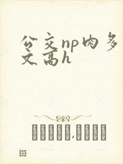 公交np肉多荤文高h