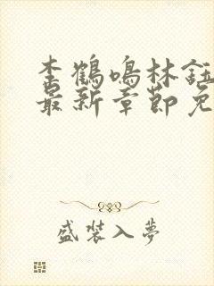 李鹤鸣林钰小说最新章节免费阅读