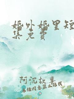 婚外婚里短剧全集免费