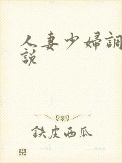 人妻少妇调教小说