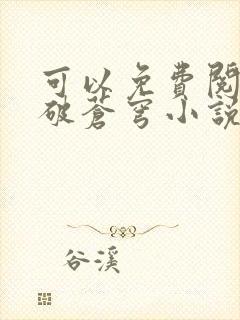 可以免费阅读斗破苍穹小说的软件