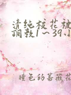 清纯校花被地狱调教1～39小说最新章节内容