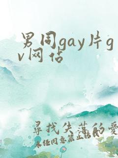 男同gay片gv网站