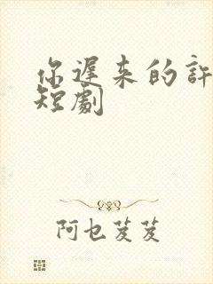 你迟来的许多年短剧