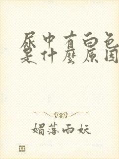 尿中有白色泡沫是什么原因