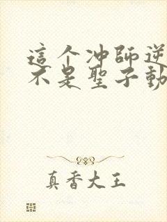 这个冲师逆徒才不是圣子动态漫